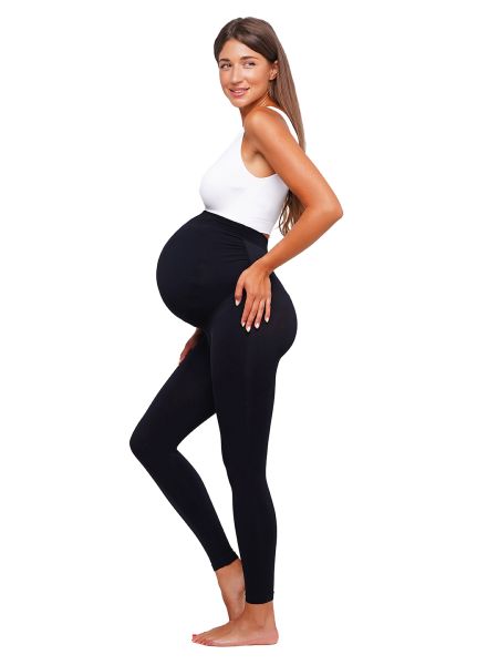 Heltäckande sömlös legging för gravida Mama Seamless Leggings från Giulia